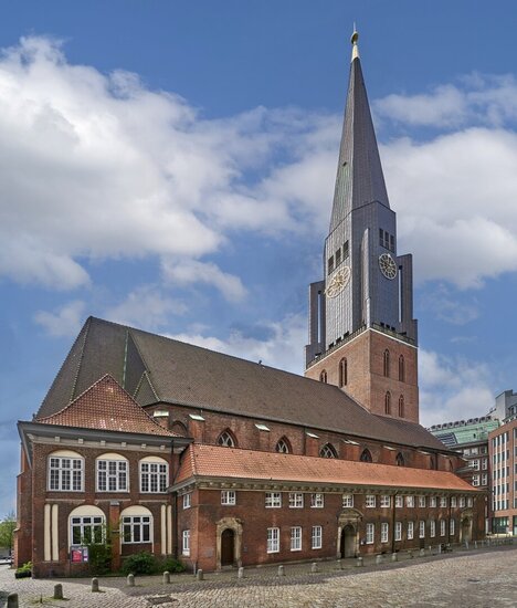Die Hauptkirche St. Jacobi in Hamburg