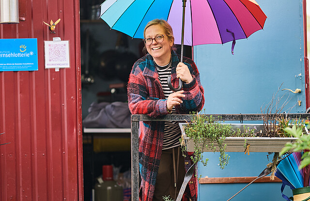 Der Quartiersengel vom Trinitatis Quartier