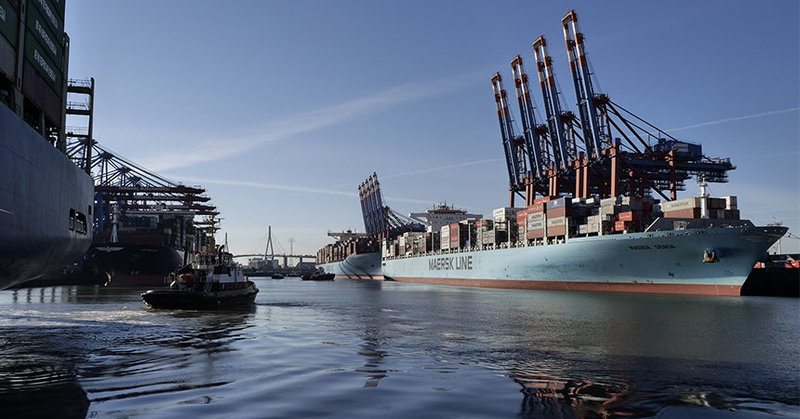 Hamburger Hafen Containerterminal