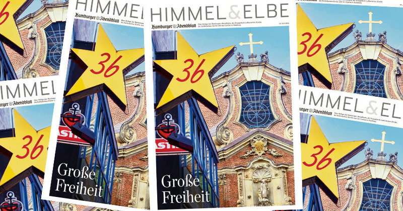 Himmel und Elbe – Titel der Ausgabe "Große Freiheit"