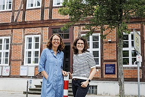 Maren Gutmann und Myriel Burkhardt 