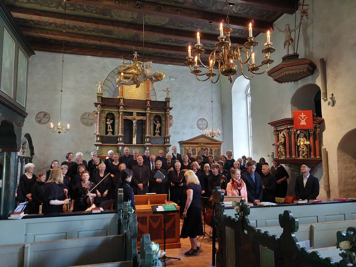 Kantoreien und Instrumentalisten in der Bergstedter Kirche