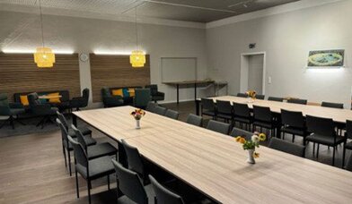 Der neue Gemeindesaal - Copyright: Heiko Poggensee
