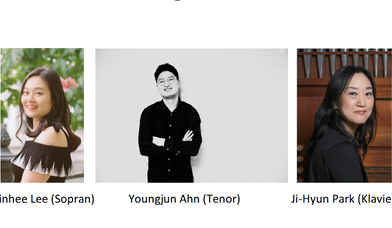 Jinhee Lee (Sopran), Youngjun Ahn (Tenor), Ji-Hyun Park (Klavier) - Copyright: Ji-Hyun Park