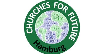 Logo der AG Churches for Future Hamburg - Copyright: Ev.-Luth. Kirchenkreis Hamburg-West/Südholstein