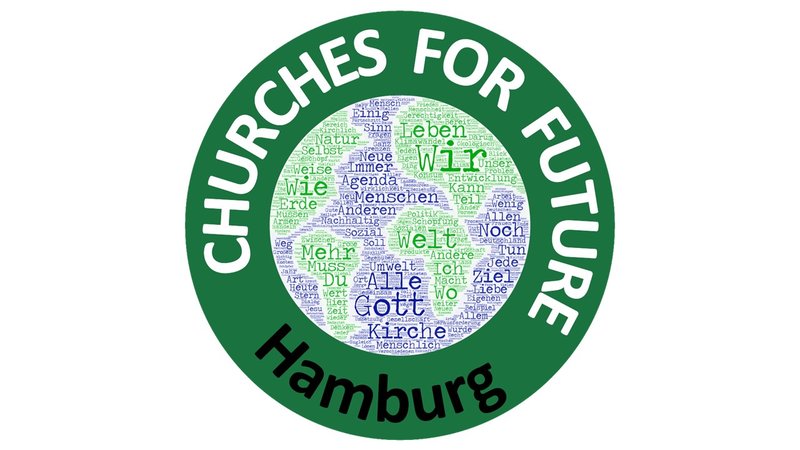 Logo der AG Churches for Future Hamburg