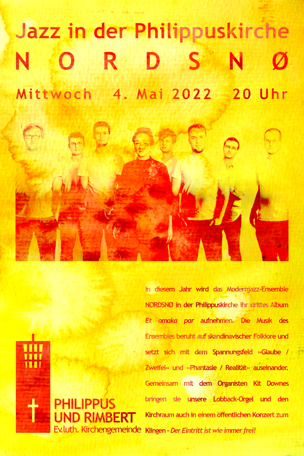 Nordsnoe Konzert-Plakat 2022