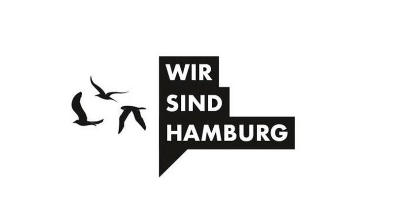 Logo der Initiative "Wir sind Hamburg"