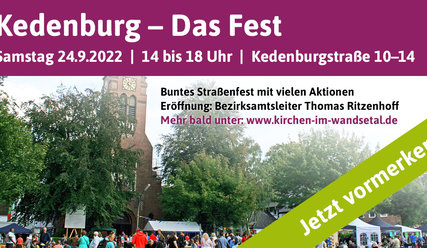 Kedenburg - Das Fest - Copyright: Kirchen im Wandsetal / S. Knötzele & C. Mühlhause