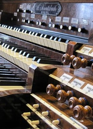 Foto einer Orgel