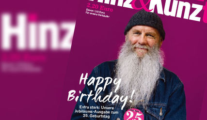 Cover der Jubiläumsausgabe der Hinz&Kunzt - Copyright: © Hinz&Kunzt