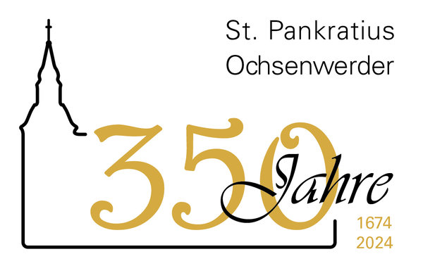 Logo 350 Jahre St. Pankratius Ochsenwerder - Copyright: Simone Vollstädt