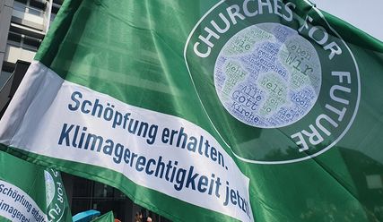 Banner Churches for Future - Copyright: Hagen Grützmacher