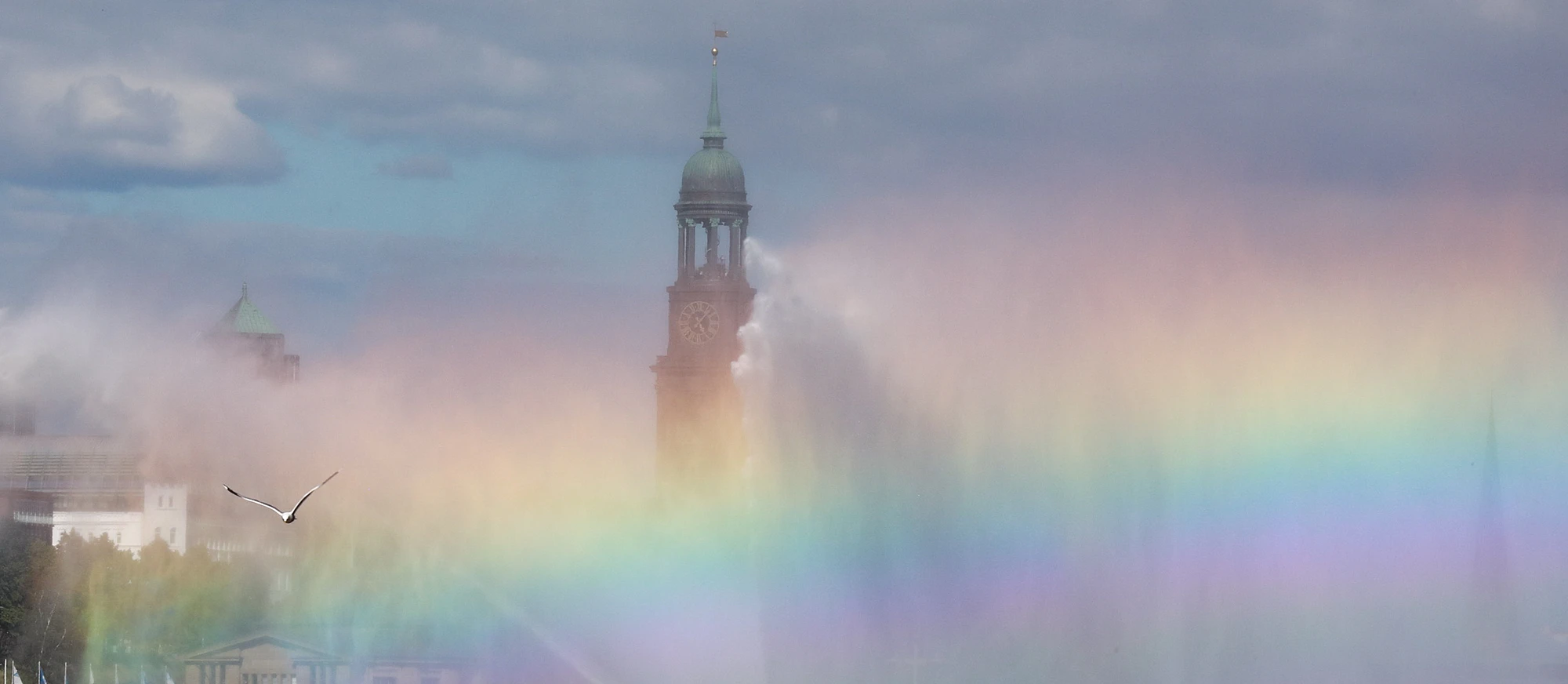 Die Hauptkirche St. Michaelis in Hamburg