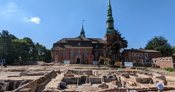 Ausgrabung St. Trinitatis - Copyright: © Hagen Grützmacher