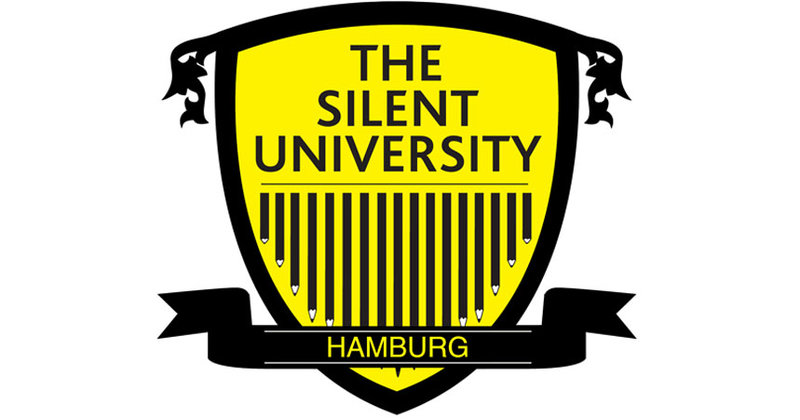 Stilles Wissen hörbar machen - das Logo der "Silent University"