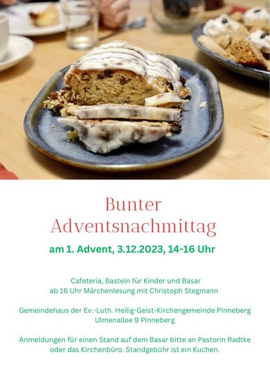 Bunter Aventsnachmittag