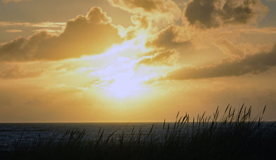 Sonnenuntergang Nordsee - Copyright: Karen Diehn