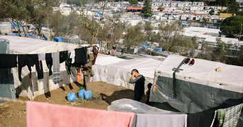 Flüchtlingslager Moria auf Lesbos - Copyright: © Jörg Neumann