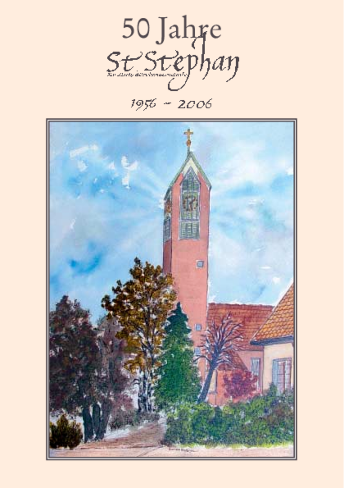 Broschüre 50 Jahre St. Stephan
