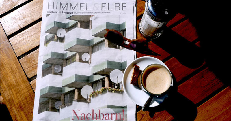 Lesevergnügen: die aktuelle Ausgabe von "Himmel & Elbe" 