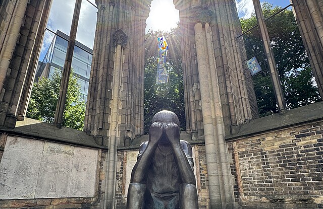 Das Mahnmal Nikolai in Hamburg