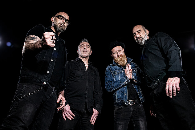Vassilios „Lucky“ Maniatopoulos und seine Band Tri State Corner