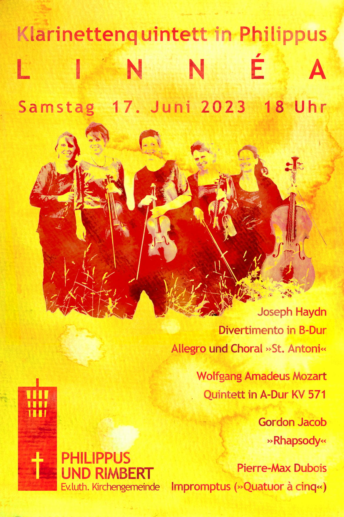 Plakat Linnea Quintett