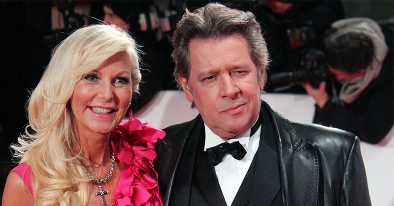 Jan Fedder mit seiner Frau Marion bei der Verleihung der Goldenen Kamera