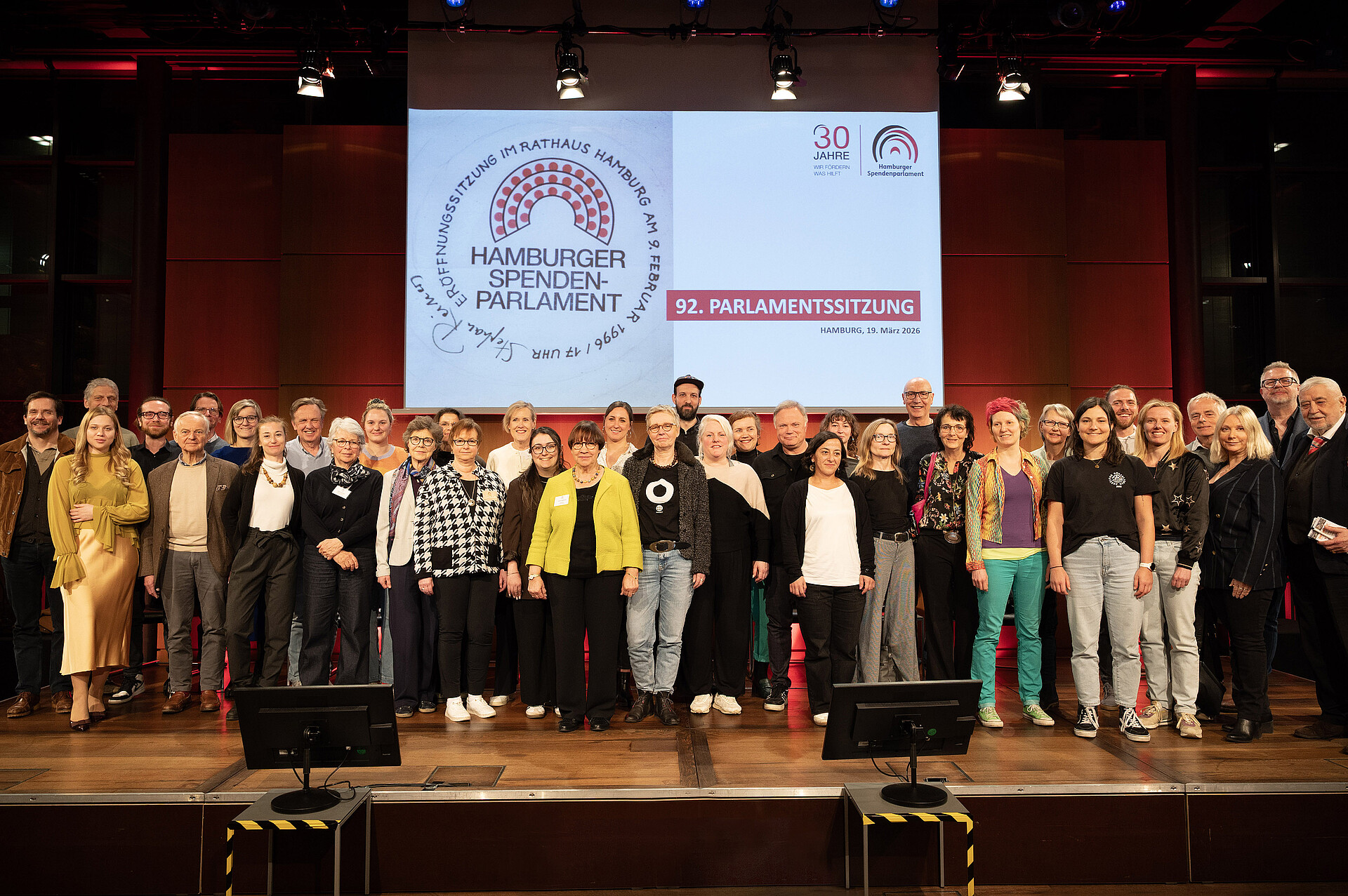 Die 92. Sitzung des Hamburger Spendenparlaments