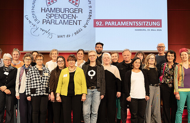 Die 92. Sitzung des Hamburger Spendenparlaments