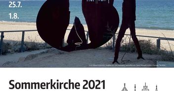 Sommerkirche 2021 - Copyright: S. Knötzele & F. Eusterholz |Skulptur: D. Portugall | Vorlage: T. Acke