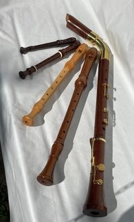 verschiedene Flöten