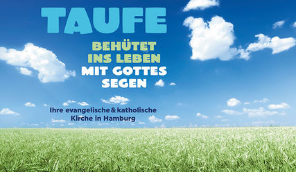 Plakat Taufe Babymesse - Copyright: © Kirchenkreis HH-Ost