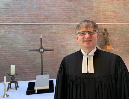 Pastor Dr. Nagel - Copyright: Thorsten Schuldt / Kirchengemeinde St. Gabriel zu Haseldorf/Hetlingen