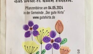 Samentüte für Pflanzenbörse - Copyright: Elke Gäth
