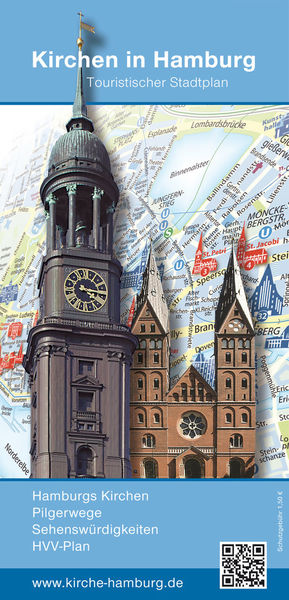 Stadtplan Kirchen in Hamburg - Copyright: Evangelische Kirche in Hamburg, Erzbistum Hamburg