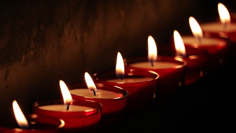 Kerzen für die Erinnerung