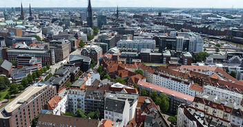 Luftbild von der Hamburger Innenstadt - Copyright: © Creative Commons