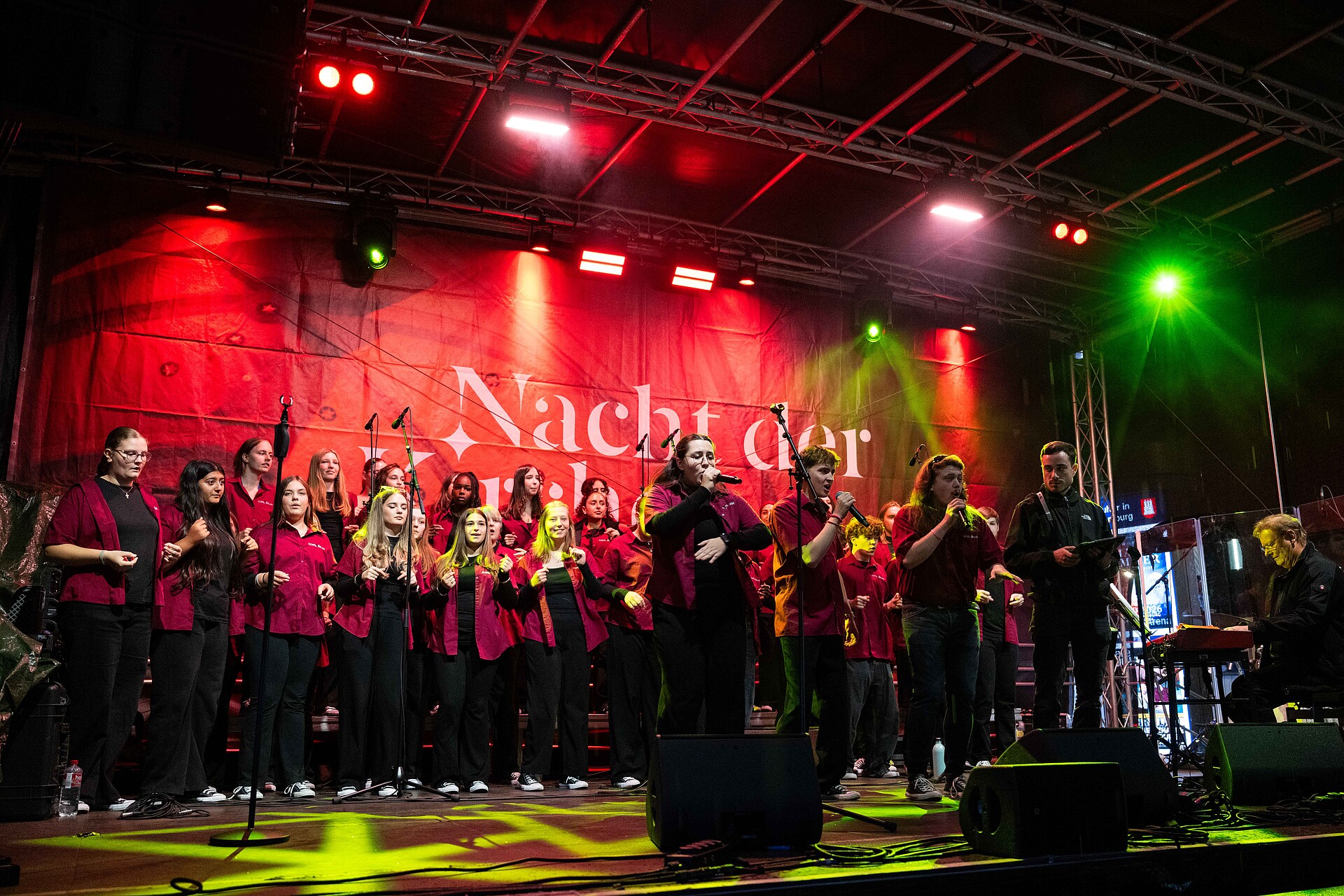 Die Eröffnung der Nacht der Kirchen 2026 auf der NDR-Hauptbühne in Hamburg