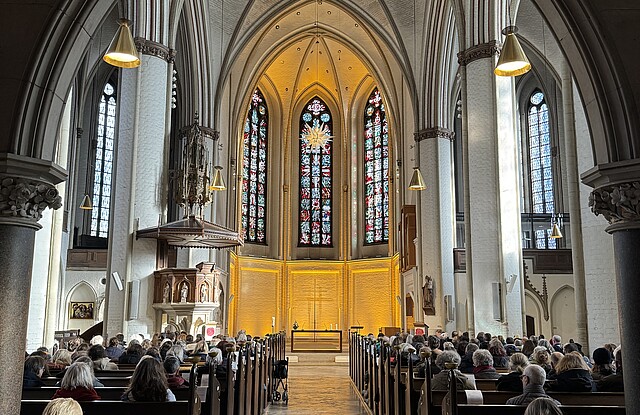 Die Hauptkirche St. Petri in Hamburg