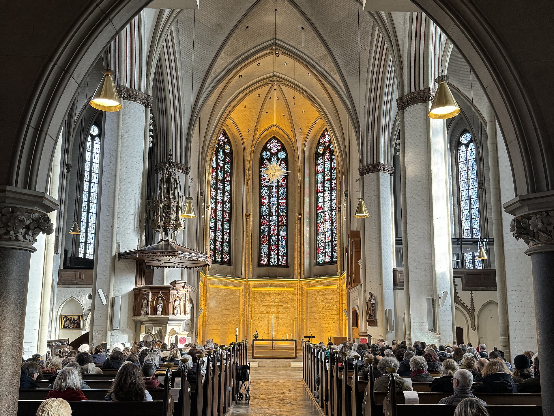 Die Hauptkirche St. Petri in Hamburg