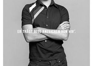 Plakat der Aids-Hilfe Hamburg