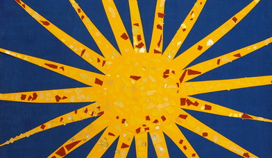 Sonne, nach van Gogh - Copyright: Ev. Kita Wohldorf-Ohlstedt