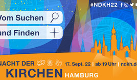 Nacht der Kirchen 2022 Plakat - Copyright: NdKH