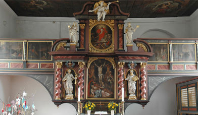 Haselauer Altar von Christian Precht - Copyright: © Andreas-M. Petersen / Kirchengemeinde Haselau