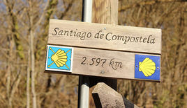 Wegweiser Santiago de compostela - Copyright: © Creative Commons, CC0