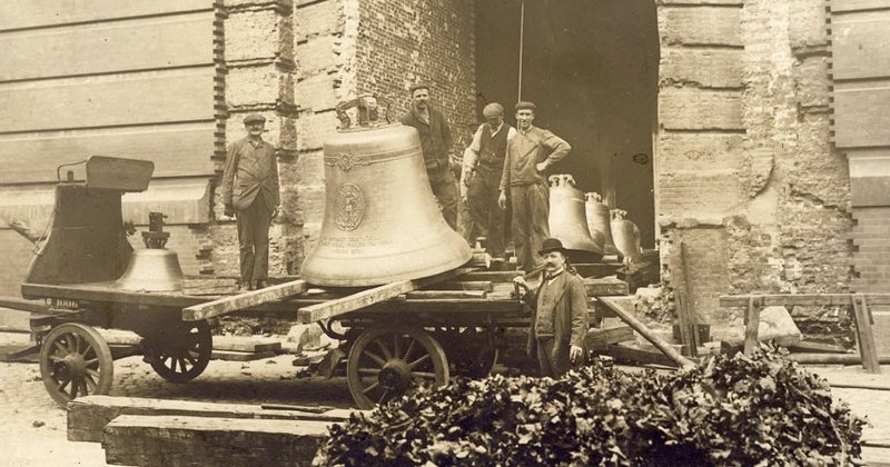 Erinnerung an die Einholung aller vier Glocken vor 105 Jahren