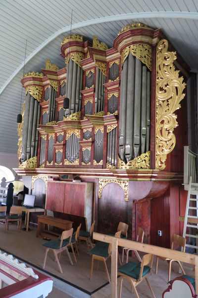 Arp-Schnitger-Orgel in der St. Pankratiuskirche Ochsenwerder - Copyright: Simone Vollstädt