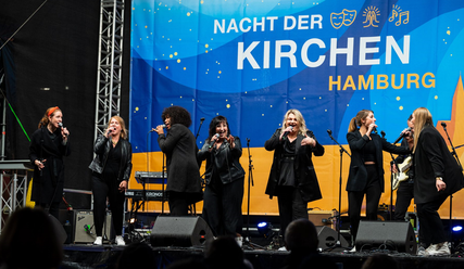 Jessy Martens & Band, Nacht der Kirchen 2022 - Copyright: @pressebild www.pressebild.de